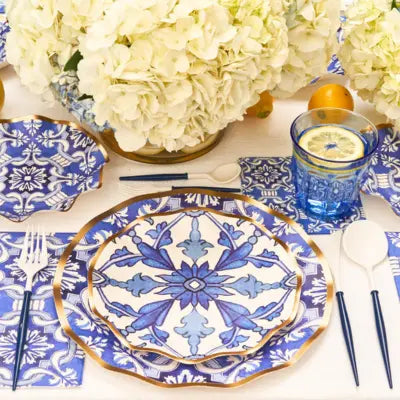 Disposable Partyware in Moroccan Theme