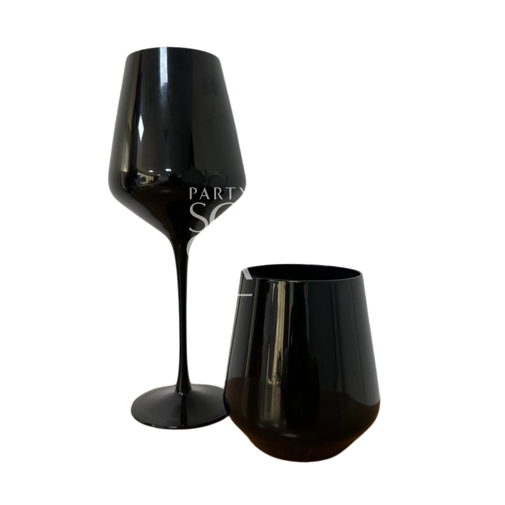 Simple Black Glass