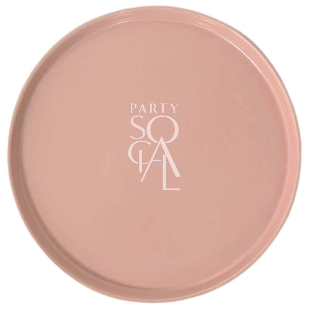 CERAMIC PLATES - PINK