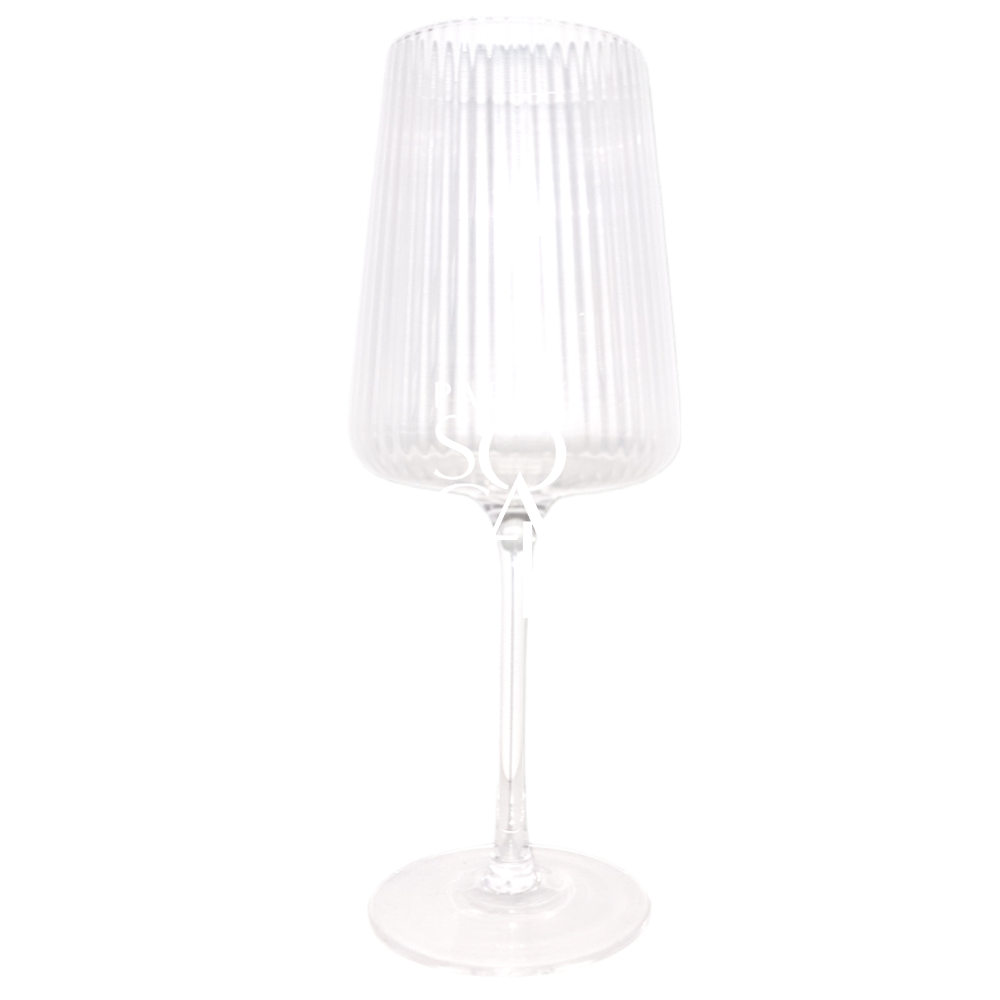 Clear Lined Glasses, sleek and modern stemware, perfect for adding sophistication to any event setting. Ideal for enhancing your party or event décor.