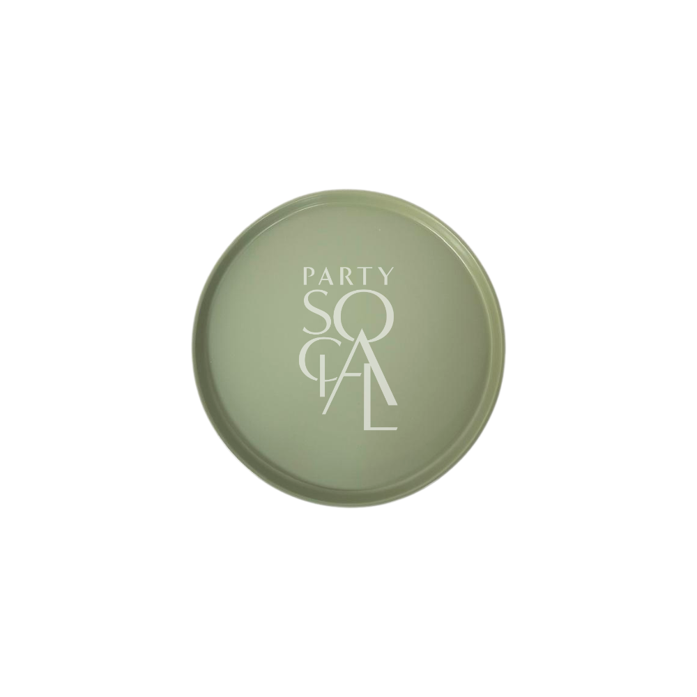 CERAMIC PLATES - SAGE