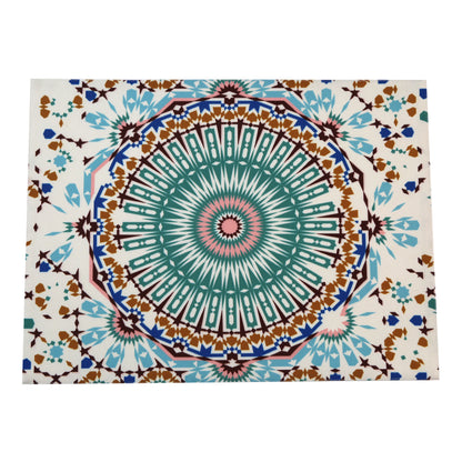 Arabesque Polyester Linen Placemat- 4 per pack