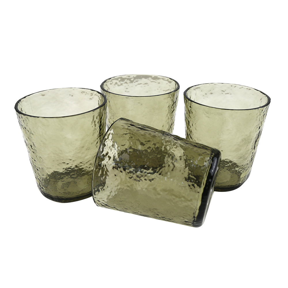 Simple Acrylic Low Tumbler Glass, a group of glasses for drinkware.