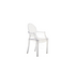 Mini Ghost Chair with arms, transparent design, ideal for versatile party themes, commonly used in kids&