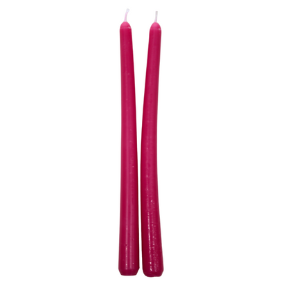 Tapered Flame Smokeless Candles, artisan-crafted in Belgium, add elegance to any event setting. Sold in sets of 2, perfect for creating a warm ambience.