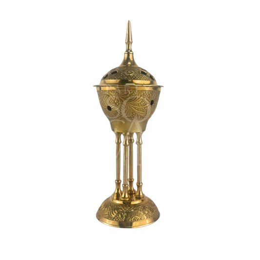 Arabic Table Accessories featuring a brass bowl with intricate detailing, perfect for adding an authentic Arabic touch to your event's table setup.
