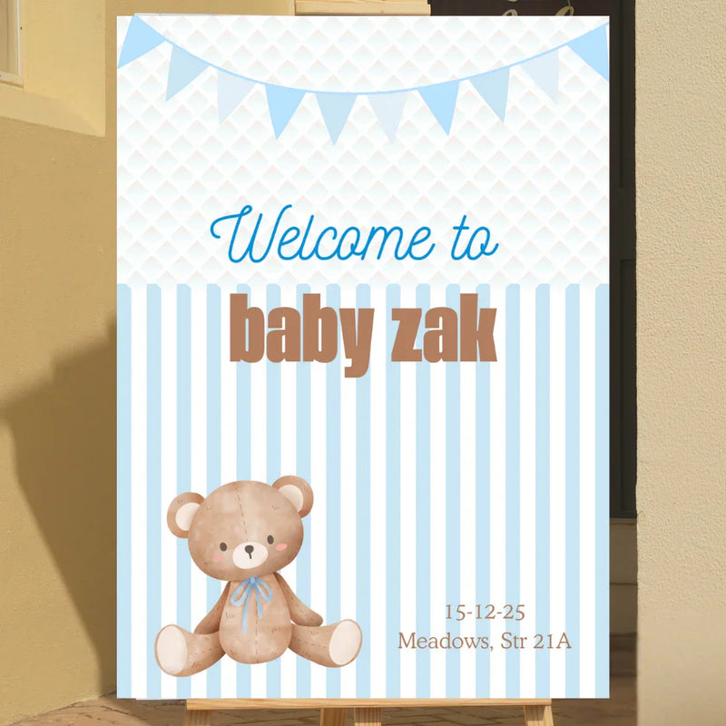 'We Can Bearly Wait' Signage