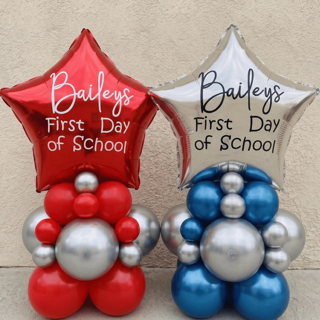 Two balloon arrangements for a child&