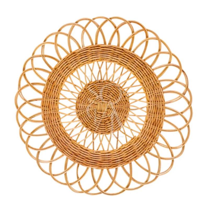 Charger Plate - Rattan Wire