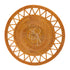 CHARGER PLATE-RATTAN WOVEN: Round, woven rattan placemat adds rustic elegance, ideal for enhancing table settings at casual gatherings or elegant events.