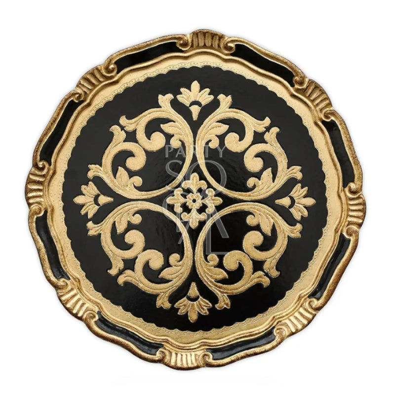 Charger Plate - Florentine Antique