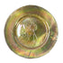 Charger plate featuring a gold holographic swirl design, ideal for special events, weddings, and parties. Diameter: 33 cm.