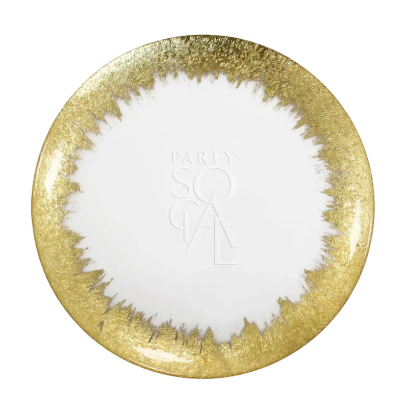 Charger Plate - Gold Skyline