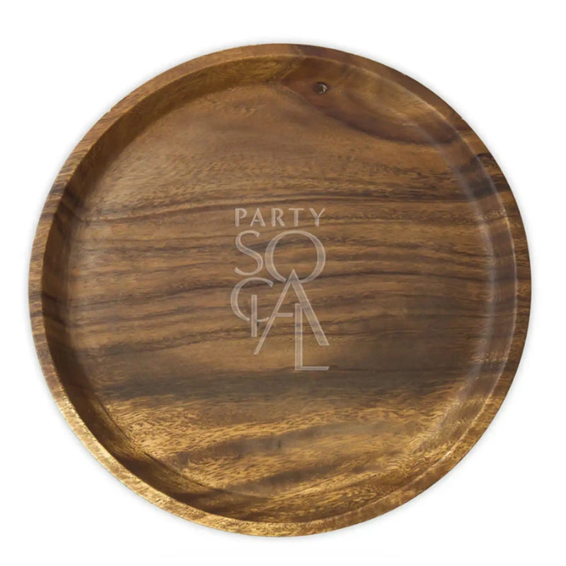 Charger Plate - Natural Wood