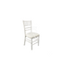 MINI CHIAVARI CHAIR WHITE, stylish resin chair with cushion, ideal for kids&