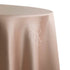 Round satin tablecloth, 335cm diameter, ideal for special occasions from Party Social.