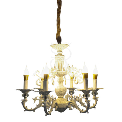 CRYSTAL CHANDELIER with spiral light fixture, ideal for creating a glamorous ambiance at events, offered by Party Social.