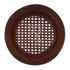 CHARGER PLATE - RATTAN: A detailed view of a woven brown wicker charger plate, ideal for enhancing rustic or boho-themed events with a warm, organic touch.