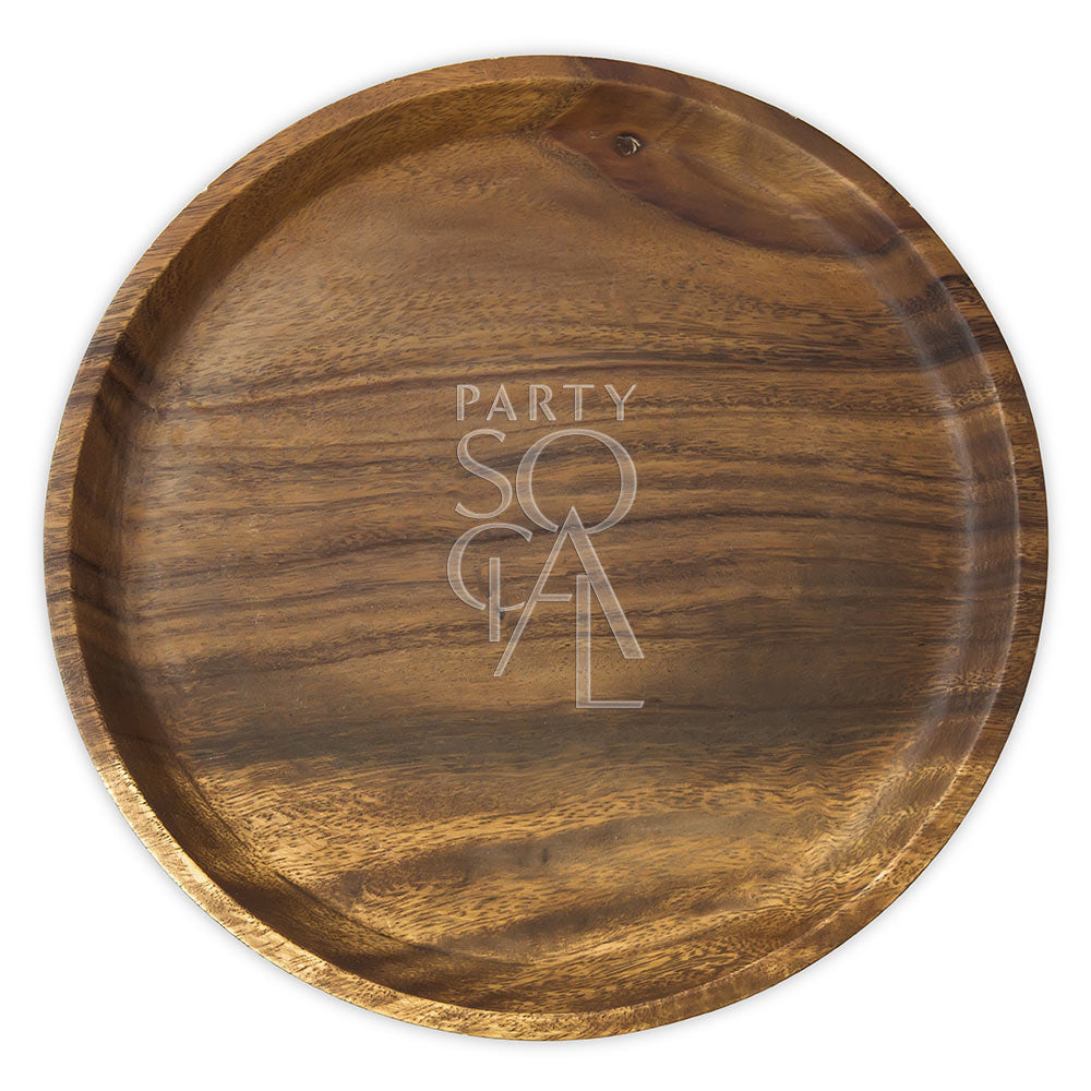 CHARGER PLATE - NATURAL WOOD