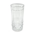 Vintage clear tumbler, perfect for enhancing any tablescape, featuring a sleek design ideal for party and event settings.