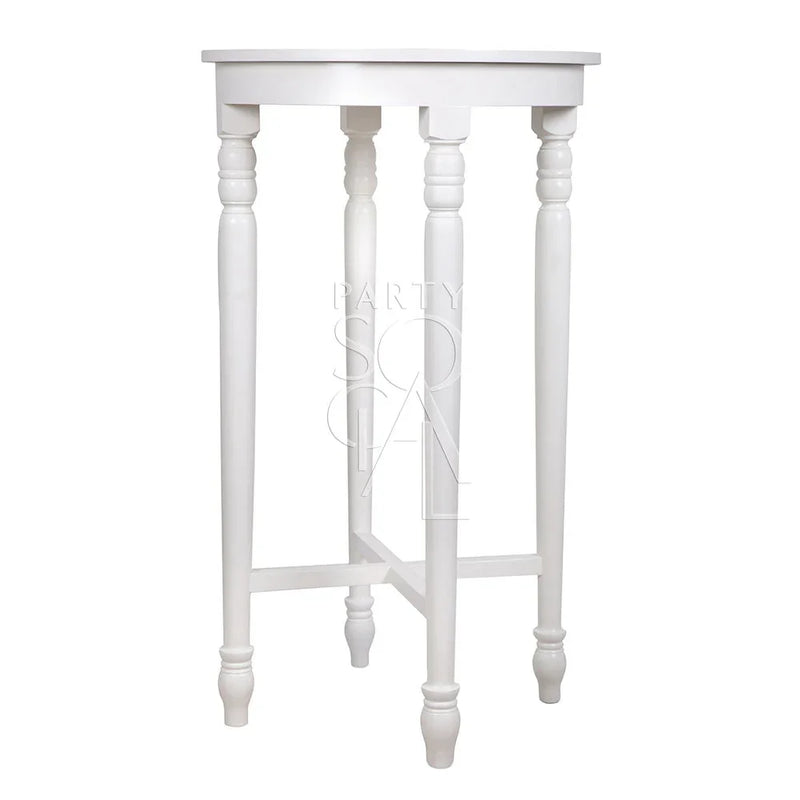 White Wood Cocktail Table