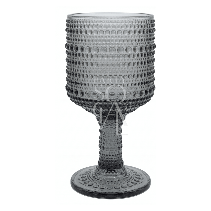 Grey Vintage Pearl Goblet