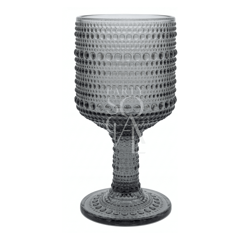 Grey Vintage Pearl Goblet