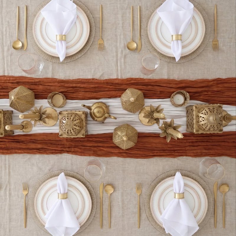 The Golden Desert - Dinner Setup