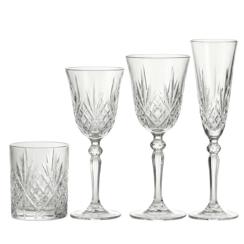Crystal Rome Glassware Collection