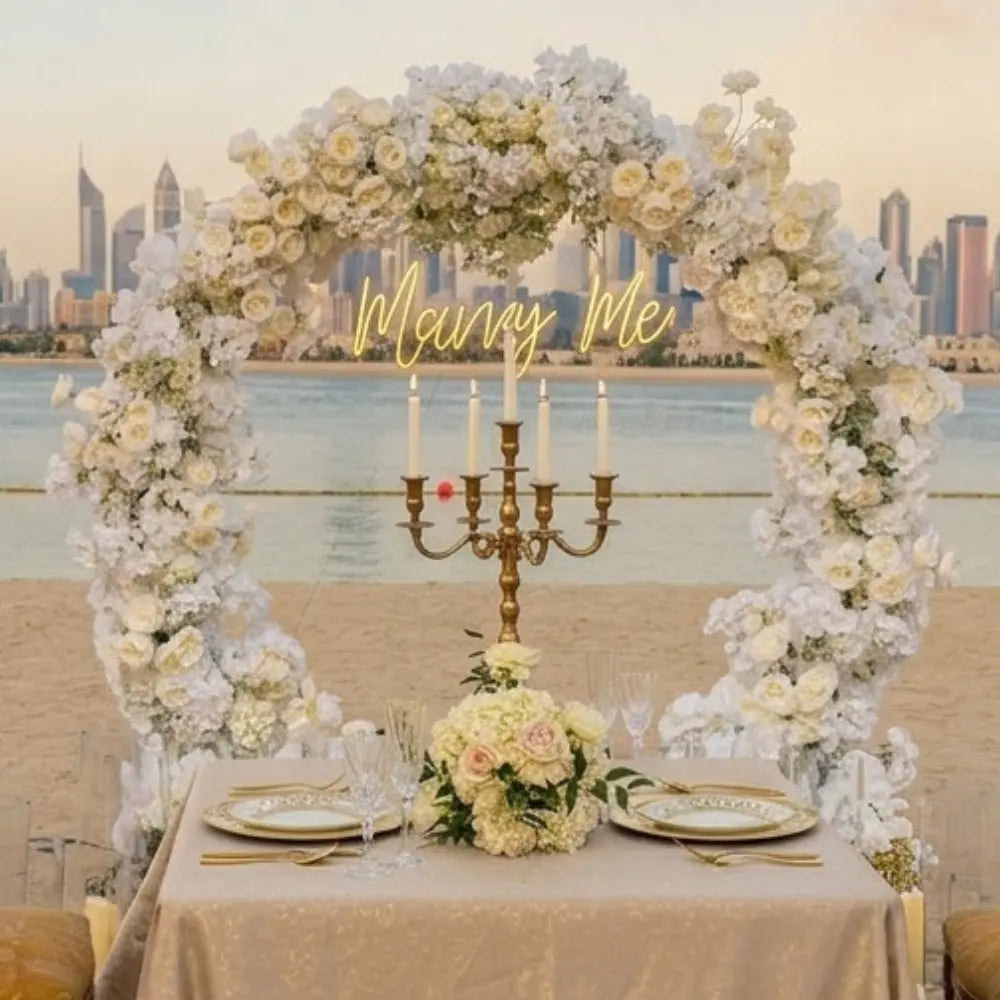 Floral Round Arch