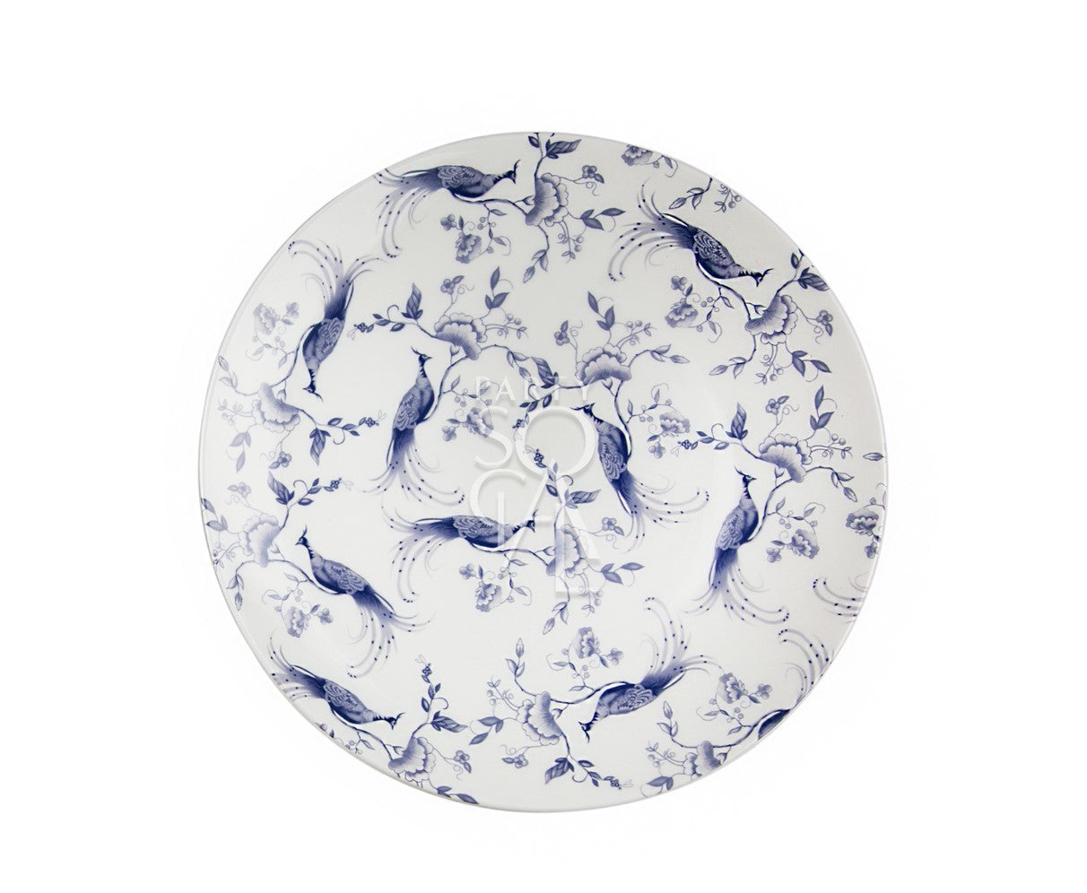 Blue Peacock Plates