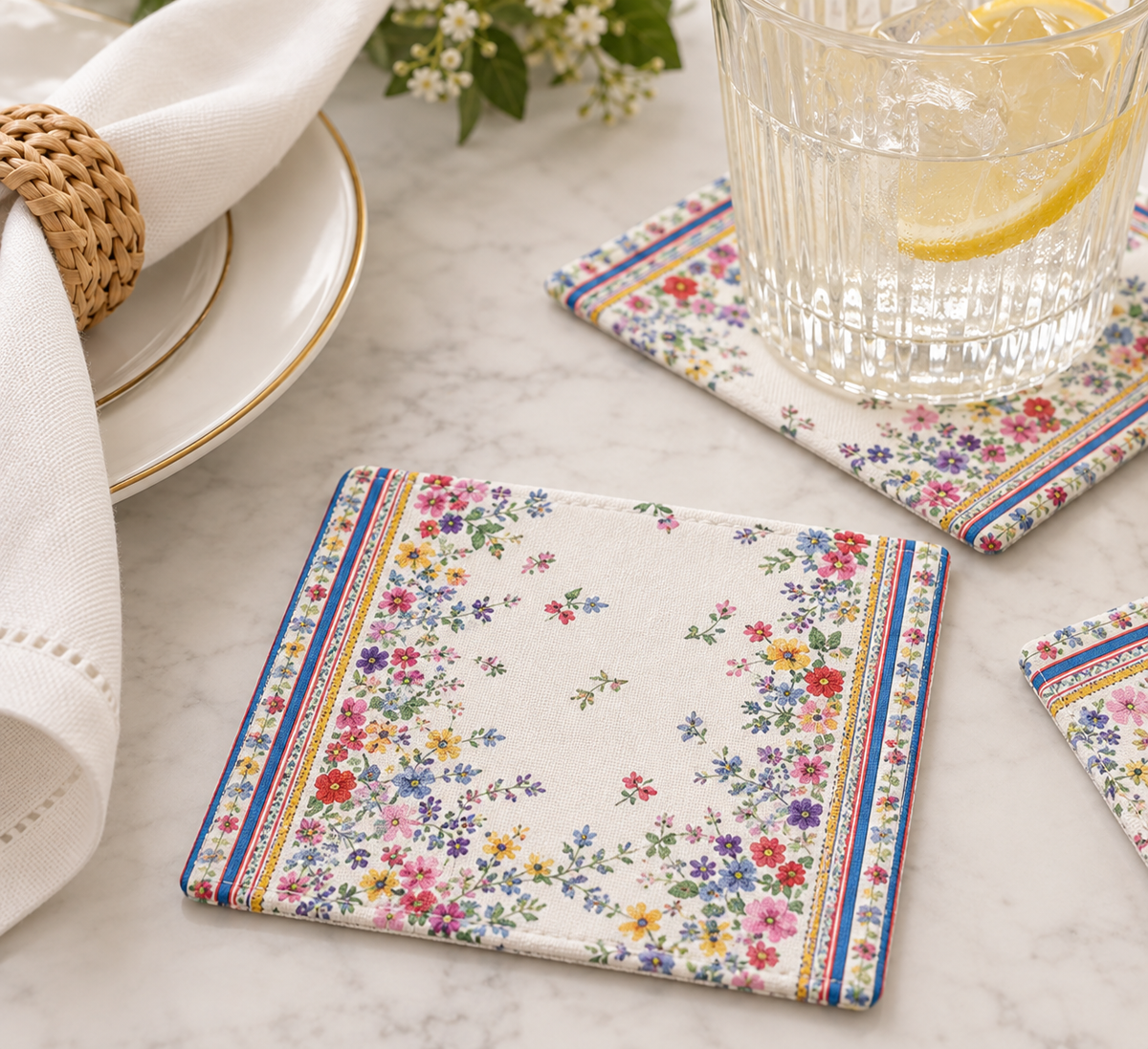 FABRIC COASTERS