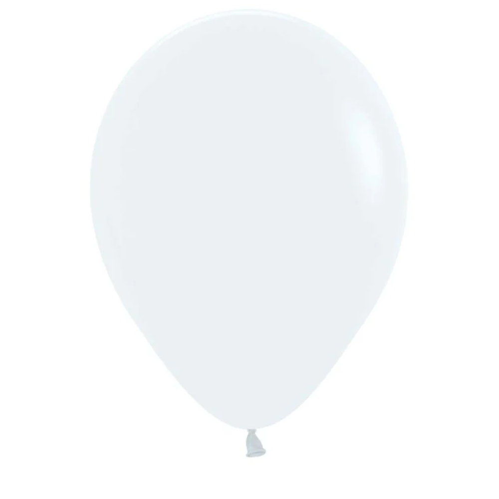 White balloon, ideal for party decorations, from Party Social. Perfect for weddings, birthdays, and special occasions, enhancing any event&