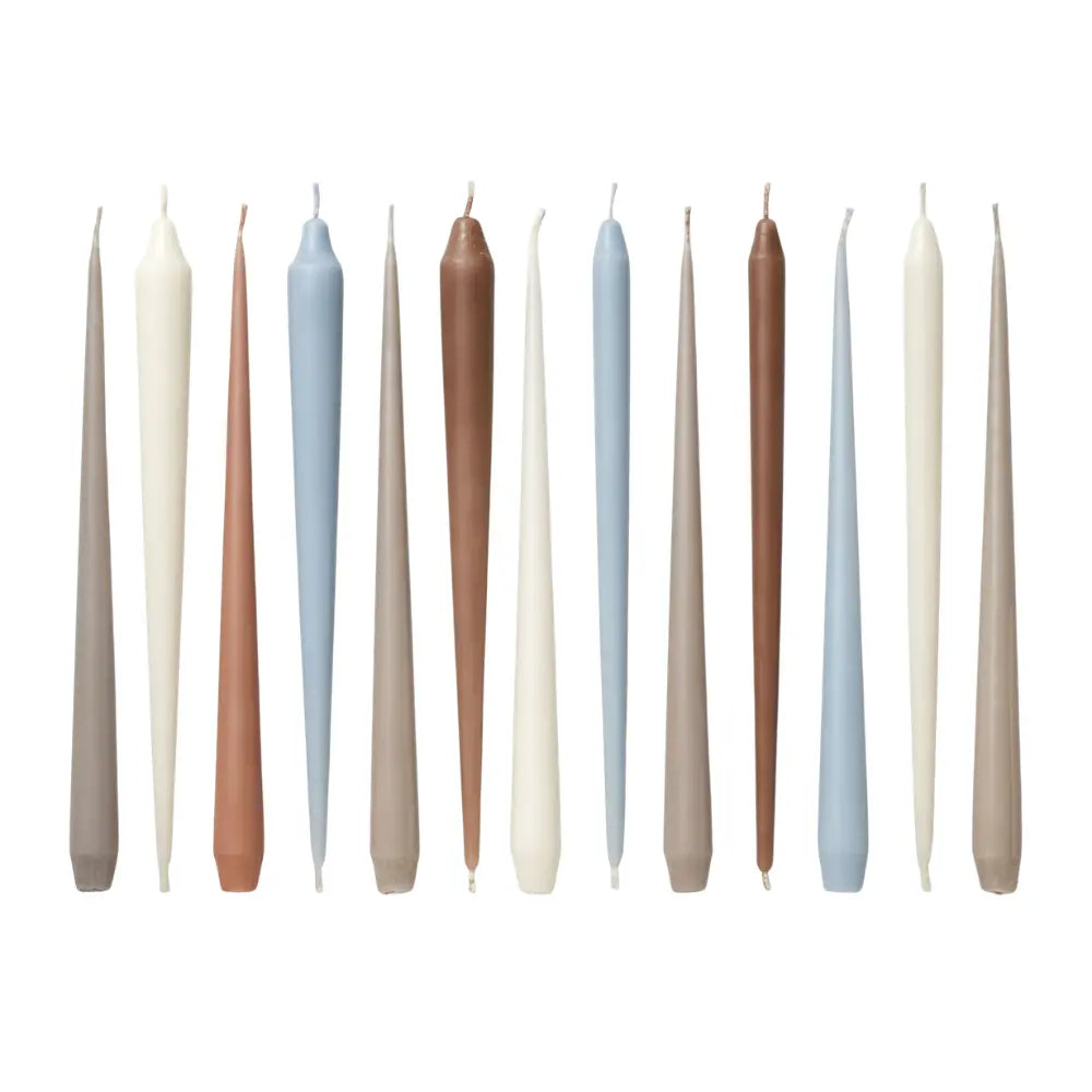 Tapered Smokeless and Dripless Candles, 42cm