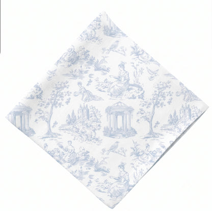 Powder Blue Toile Napkin