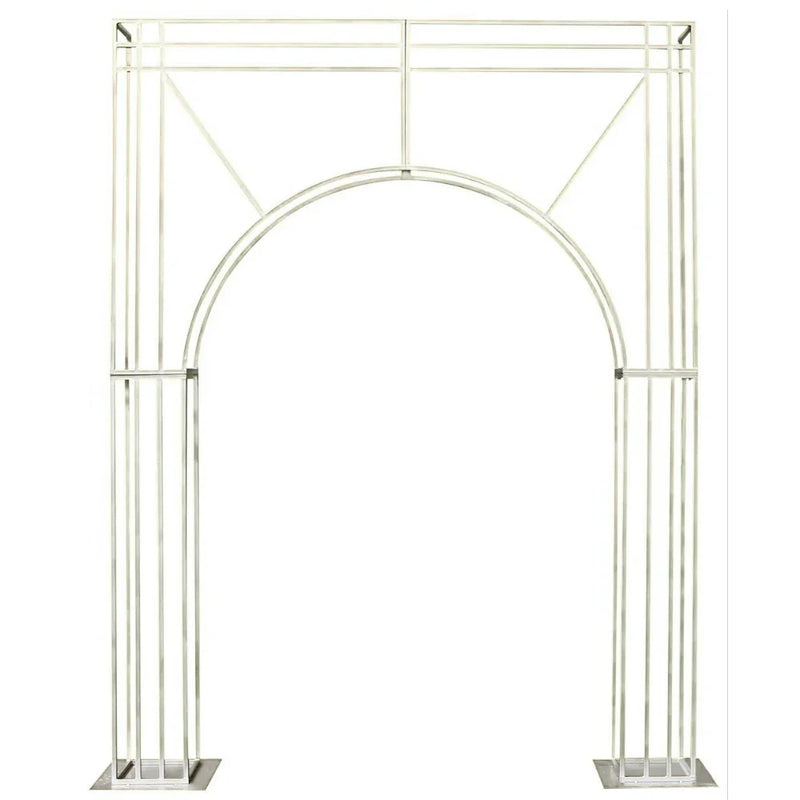Geometric Metal Backdrop Arch