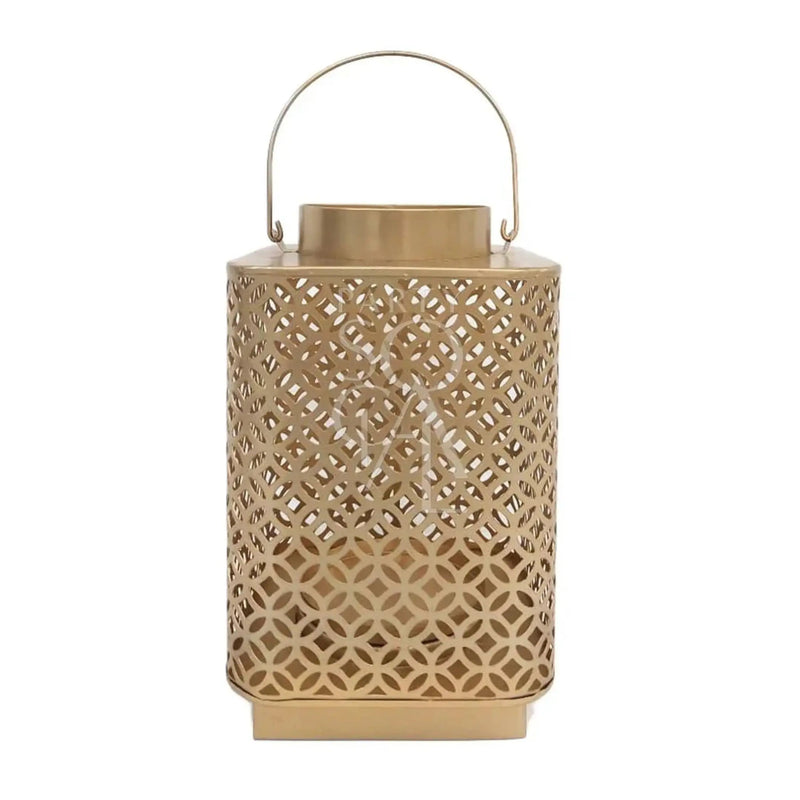 Gold Square Lantern
