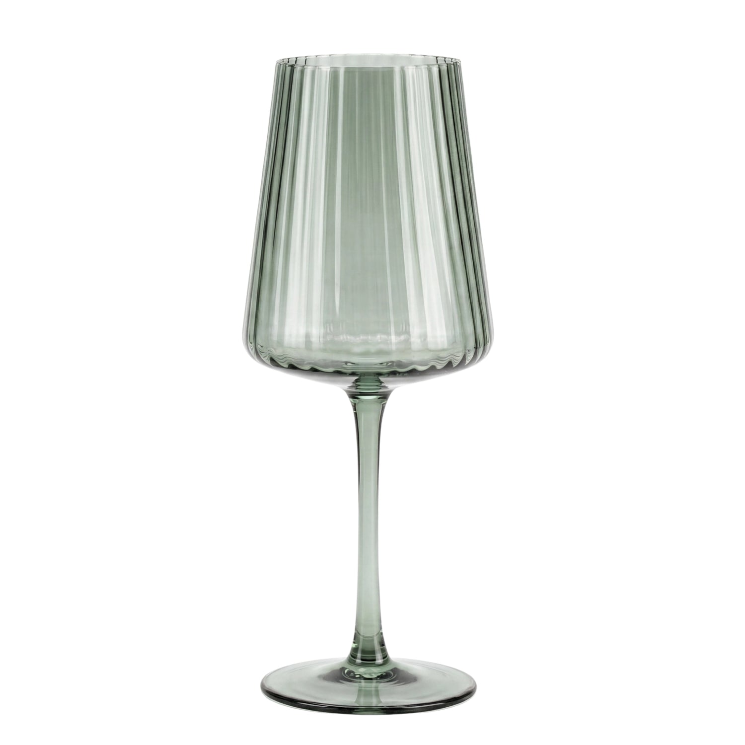 Green Lined Glassware Collection