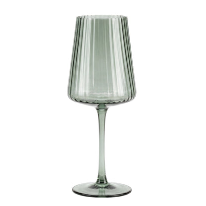 Green Lined Glassware Collection