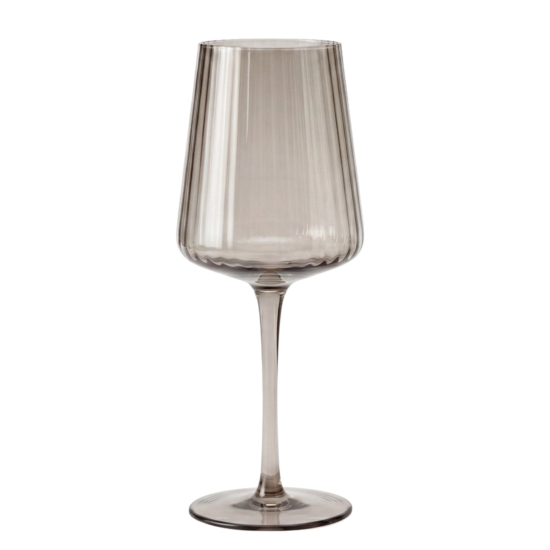 Smokey Grey Glassware collection for wedding and events 