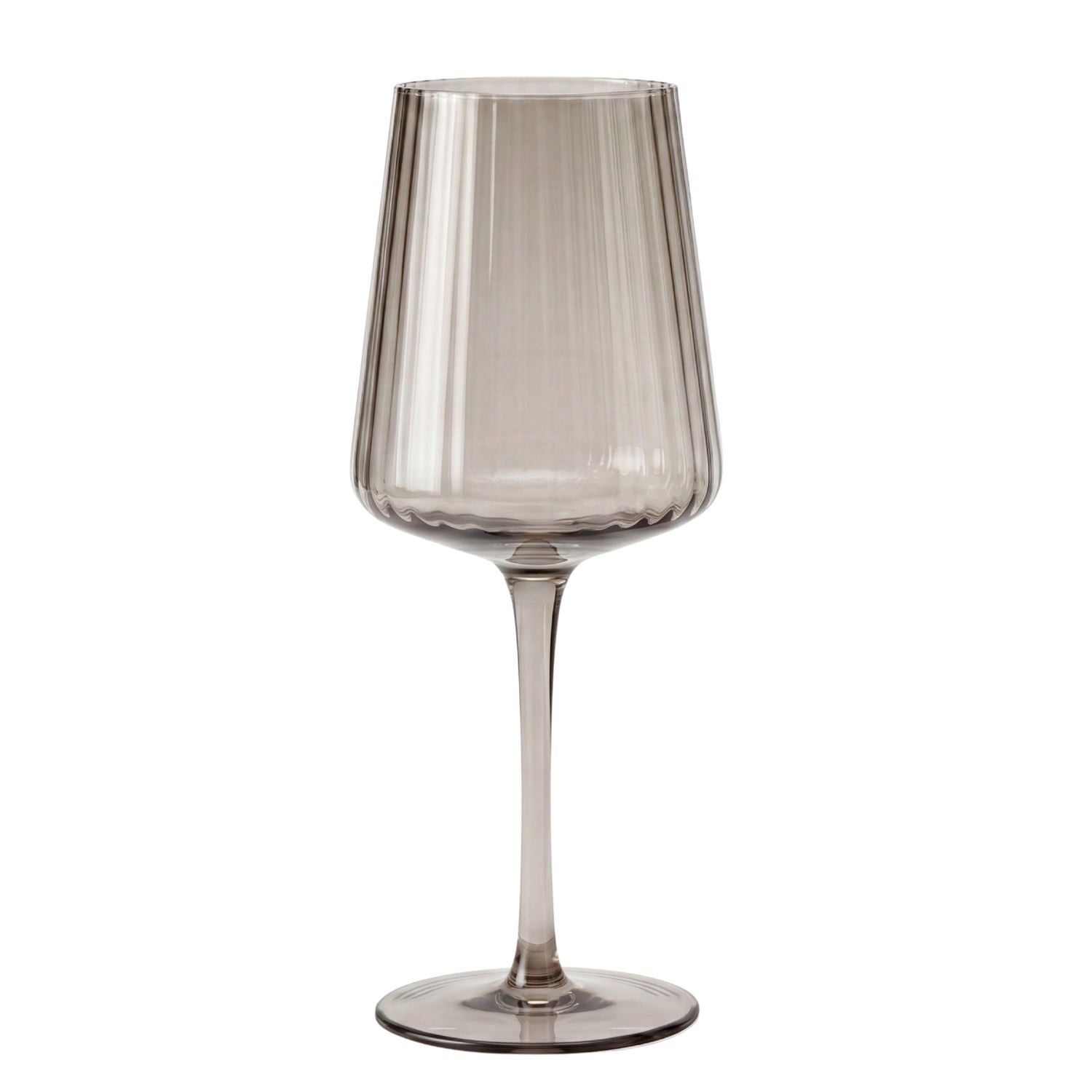 Smokey Grey Glassware collection for wedding and events 