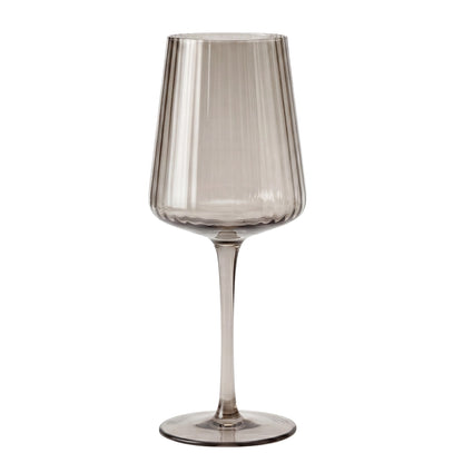 Smokey Grey Glassware collection for wedding and events 