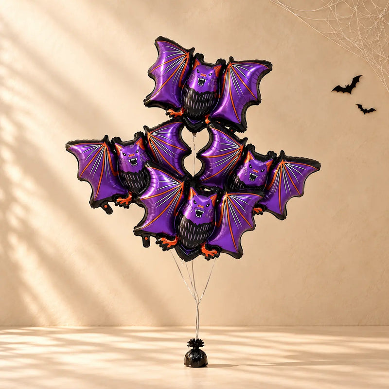 Halloween Bat Balloon Bouquet
