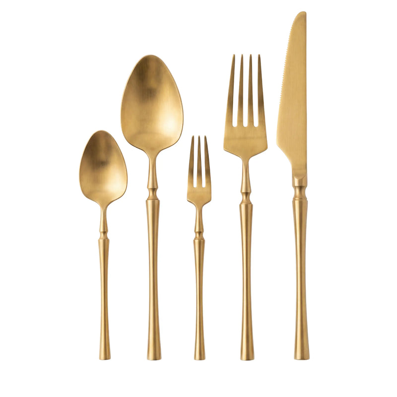 Luxe Gold Cutlery Collection