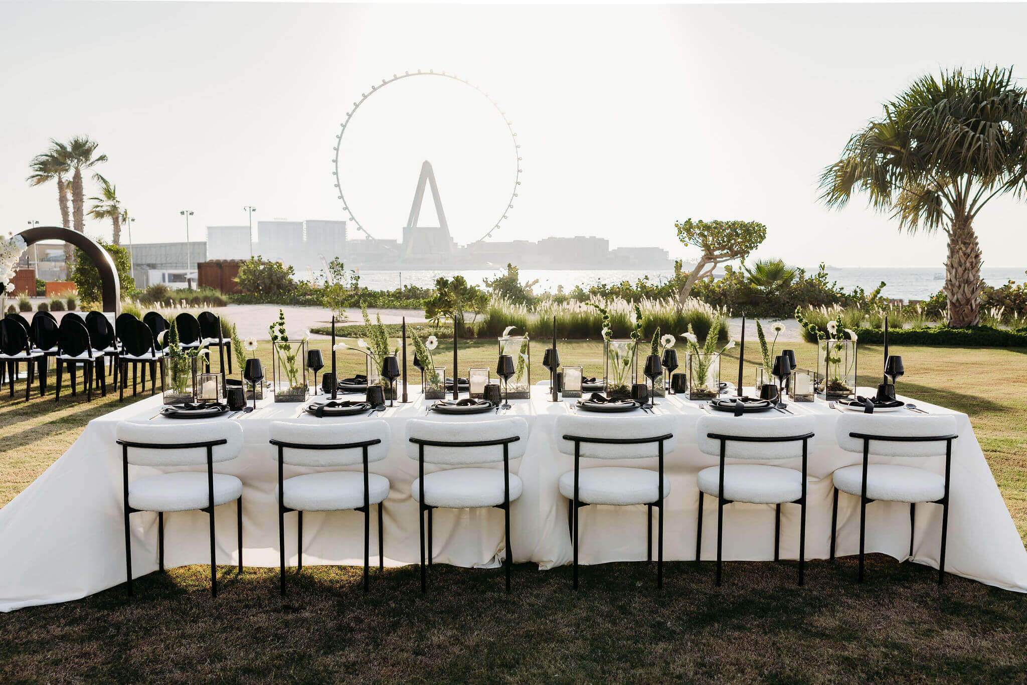 Luxurious Dinner TableSetup or Decoration