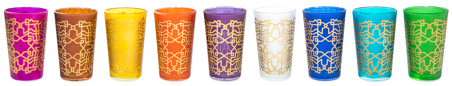 Tea Colored Glasses from Party Social, showcasing a vibrant assortment of designs suitable for events, weddings, and parties.