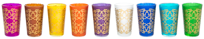 Tea Colored Glasses from Party Social, showcasing a vibrant assortment of designs suitable for events, weddings, and parties.