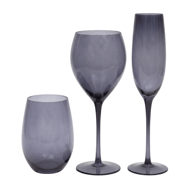 Midnight Blue Glassware Collection