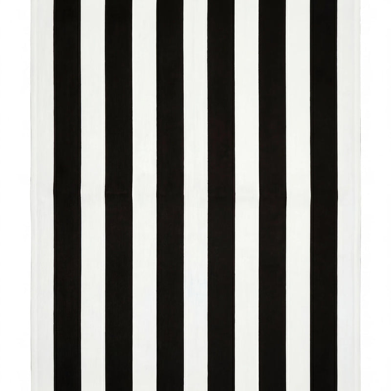 Black & White Linen Tablecloth