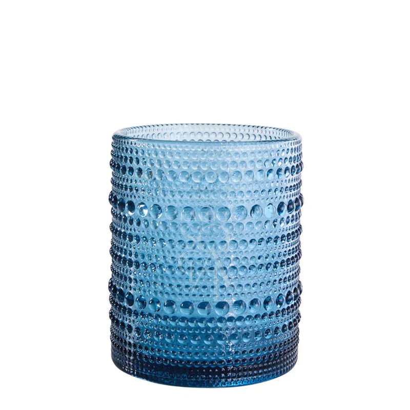 Navy Blue Vintage Pearl Tumbler